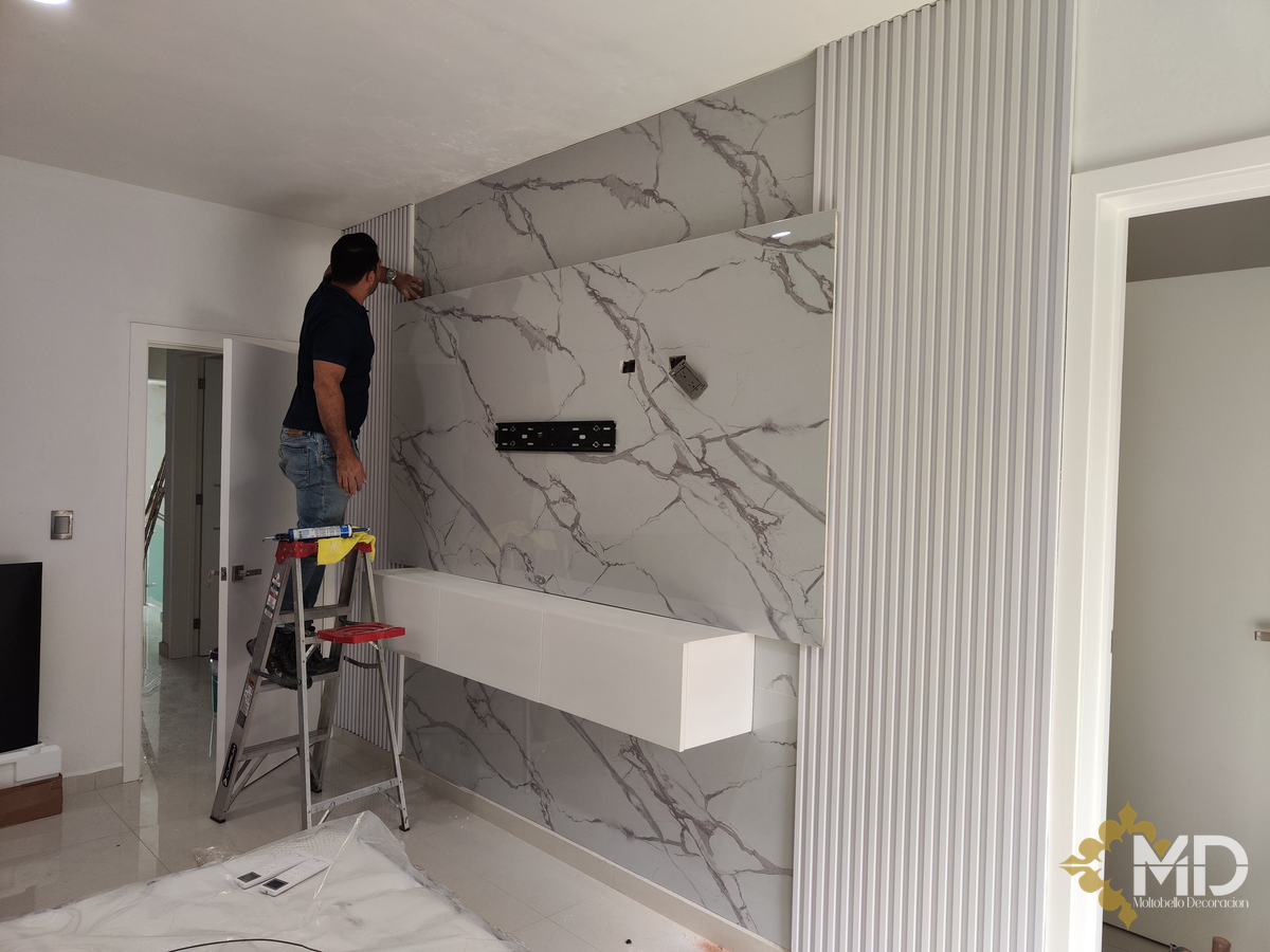 Marmol Sintetico moderno Moltobello Decoracion Culiacan